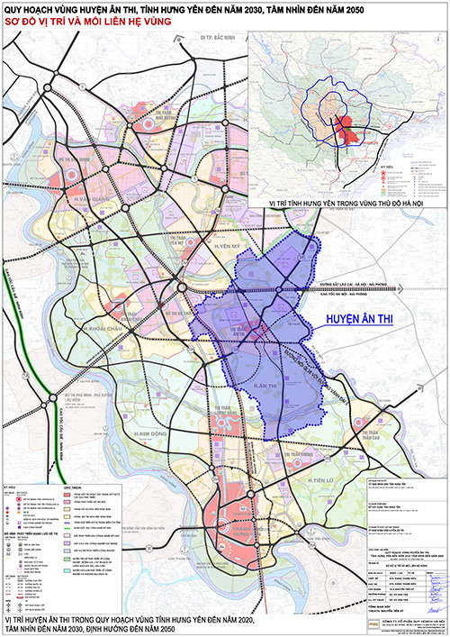 Quy hoạch vùng huyện ân thi, tỉnh hưng yên...